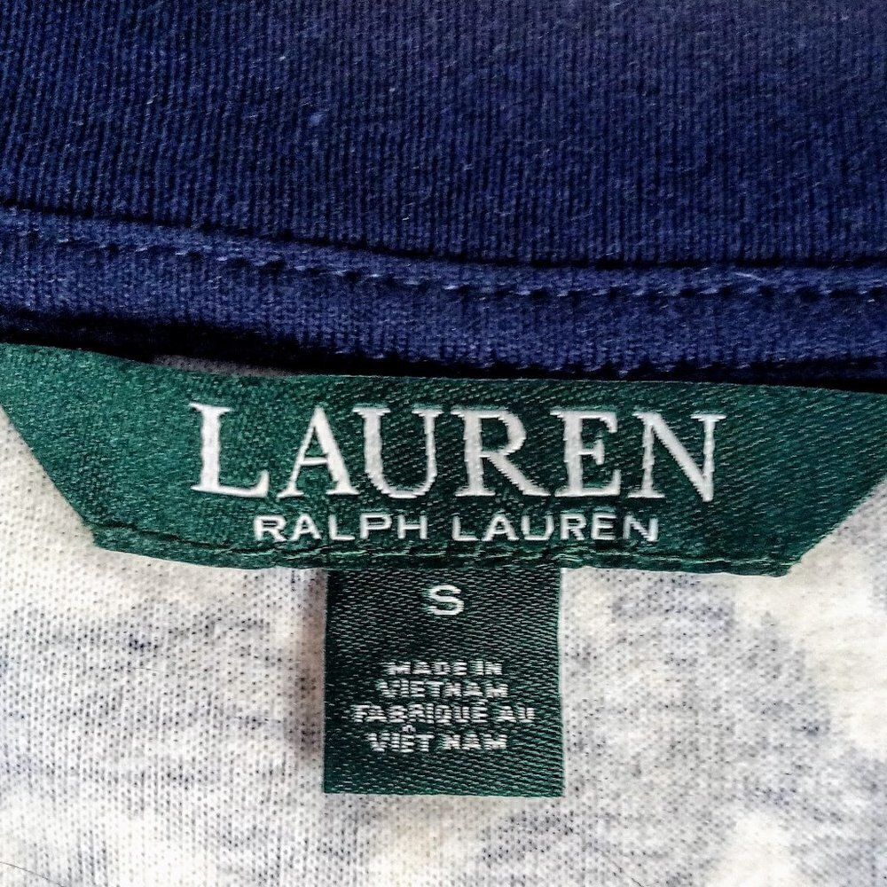 Lauren Ralph Lauren Monogram Cotton Print Tee - Picture 5 of 6